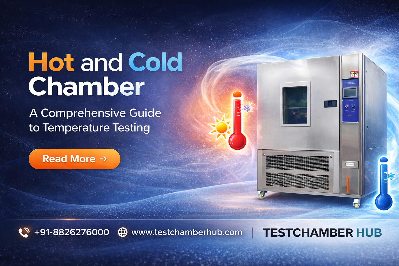 Hot and Cold Chamber for Temperature Testing